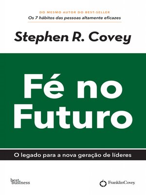 cover image of Fé no futuro